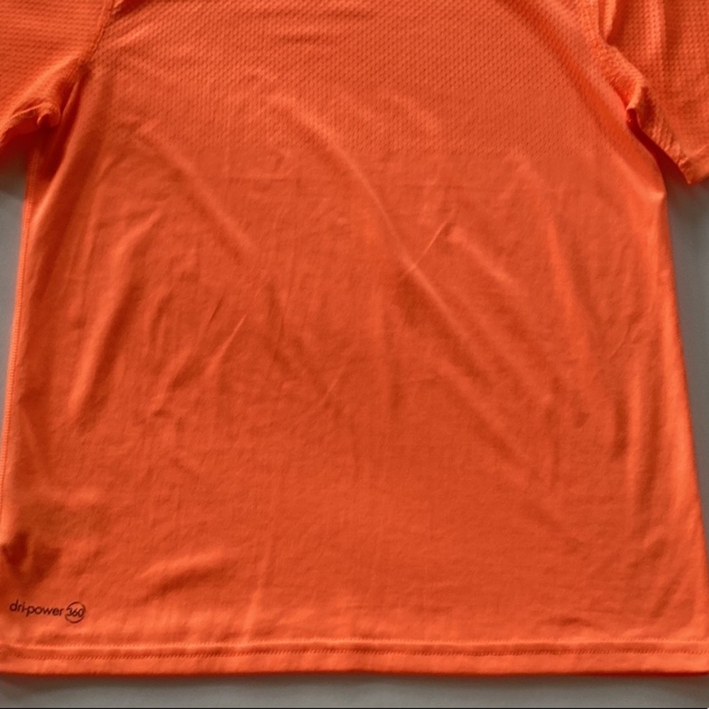 Russell Dri Power Short Sleeve Tee in Bright Orange - Picture 7 of 7